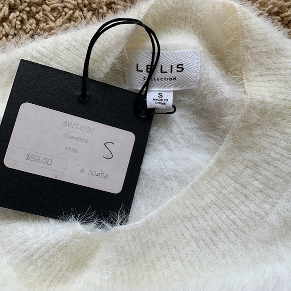 Cropped Fur Sweater - Picture 2 of 3